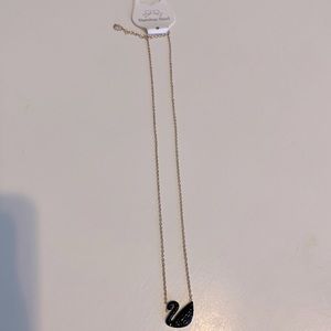 Black swan necklace